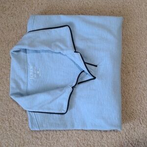 J. Crew Short Sleeve Jersey Knit Johnny Collar Polo